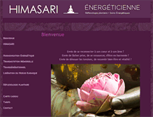 Tablet Screenshot of himasari.com